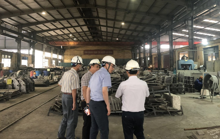 湖南Z6尊龙凯时旅行河内国际商业展  耐磨陶瓷产品拓展越南市场