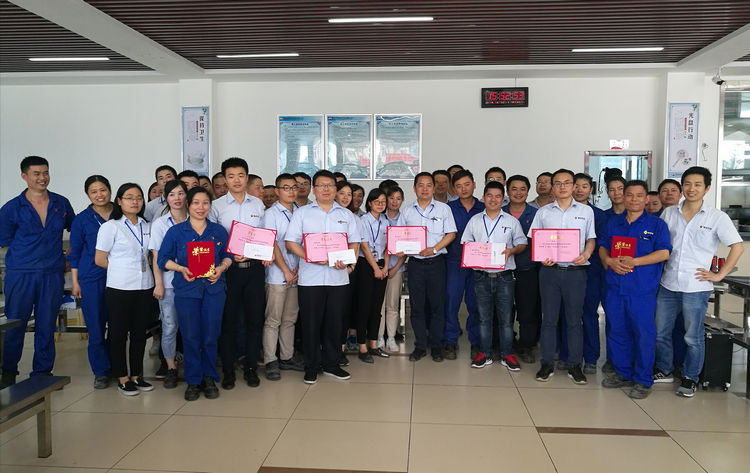 Z6尊龙凯时特瓷乐成举行企业治理知识角逐活动