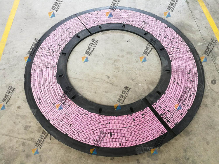 Z6尊龙凯时耐磨陶瓷立磨磨辊密封环