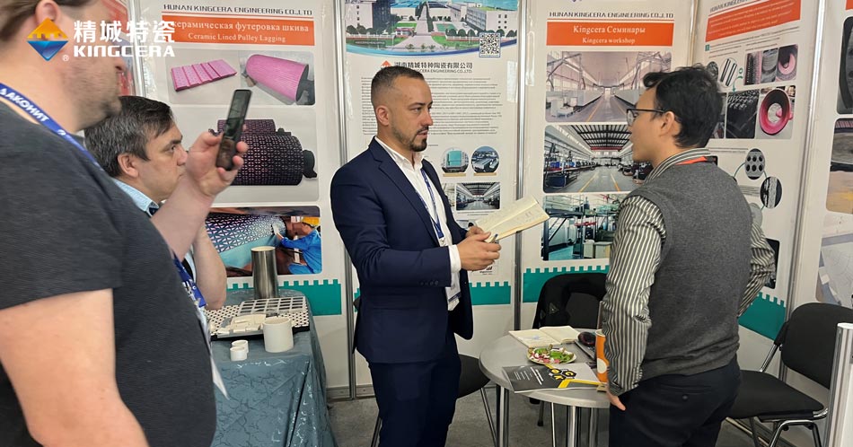 Z6尊龙凯时特瓷加入独联体最大的矿业展