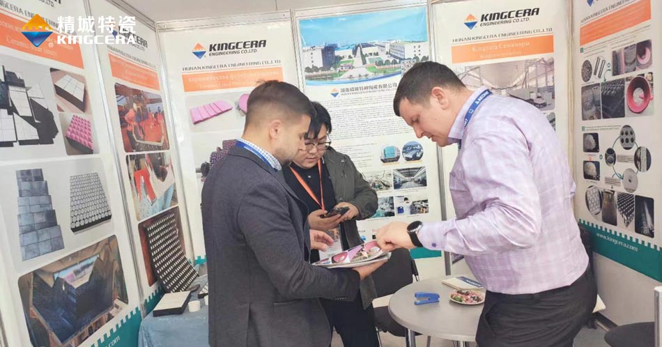 Z6尊龙凯时特瓷加入独联体最大的矿业展