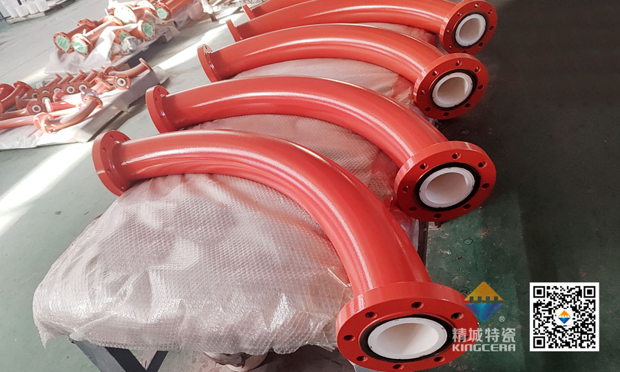 Z6尊龙凯时特瓷内衬耐磨陶瓷弯头