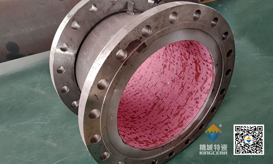 湖南Z6尊龙凯时耐磨陶瓷焊接受道