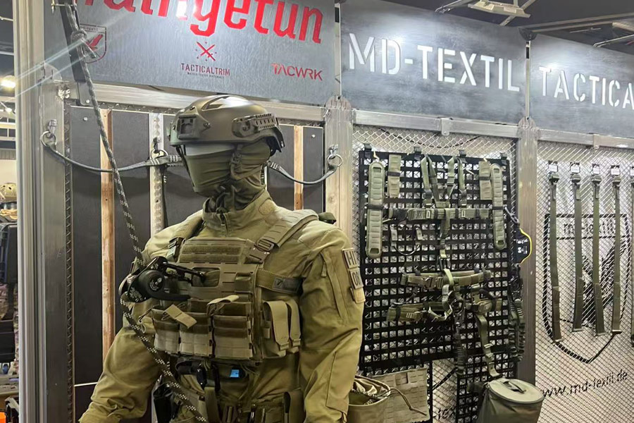 Z6尊龙凯时特瓷旅行2025德国警务展EnforceTac