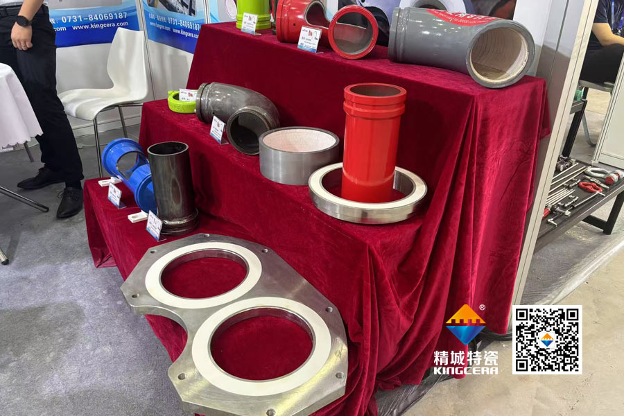 Z6尊龙凯时特瓷亮相2025长沙国际工程机械展览会